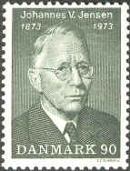 Denmark 1973. Johannes V. Jensen 